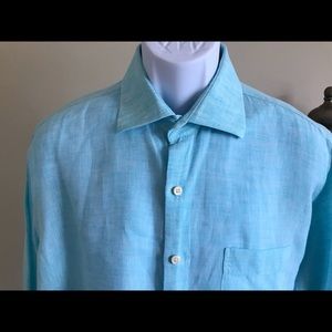 Peter Millar Long sleeve shirt - 100%Linen
